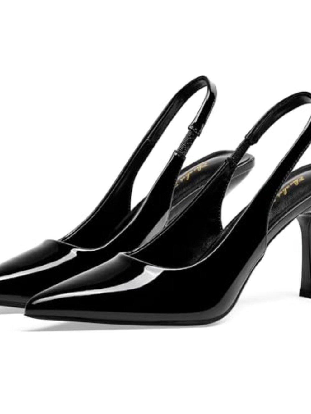 🆕 3.14 in Trendy Slingback Stiletto Pumps for Women - Sexy Slip on Pointed